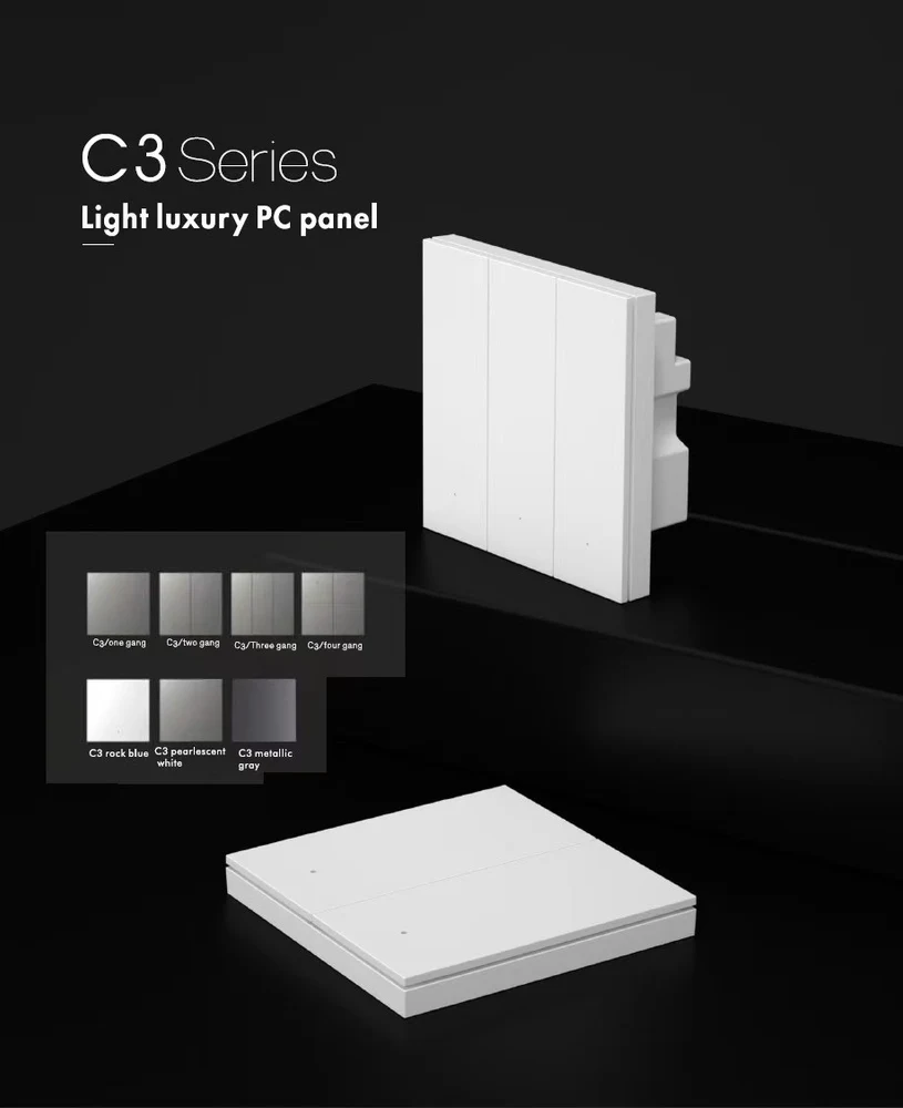 C3 2-Gang Smart Switch