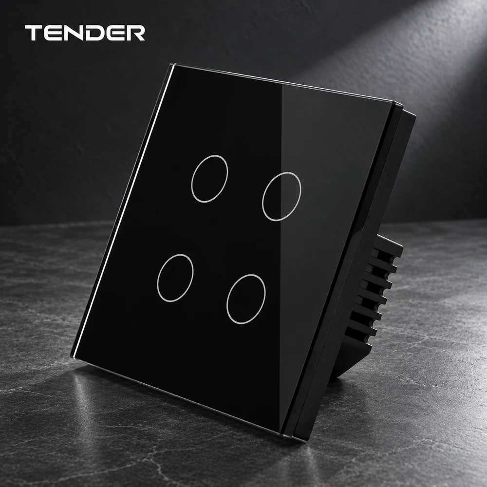 L8 Four-touch Glass Smart Switch