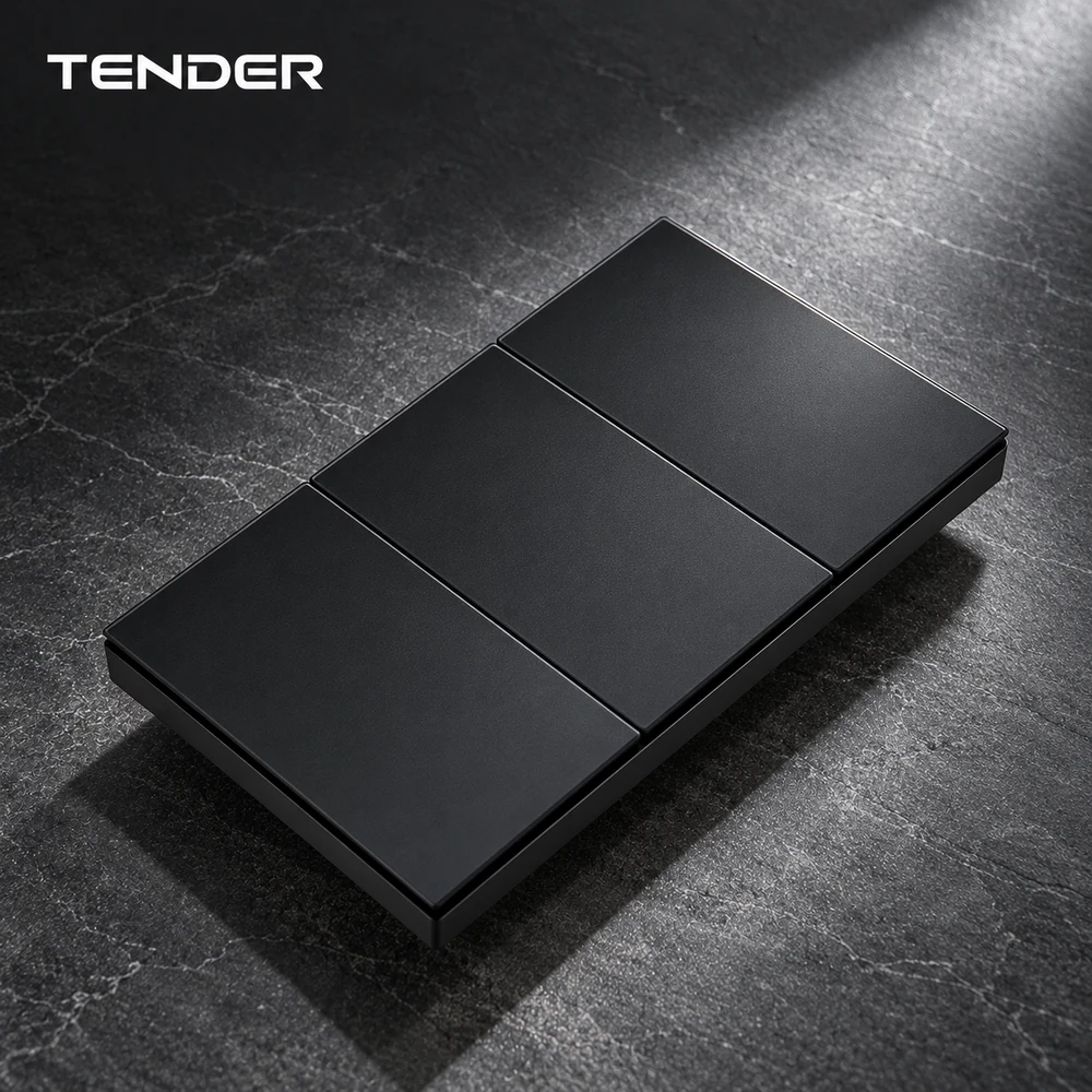 N8 3-Gang AG Glass Smart Switch