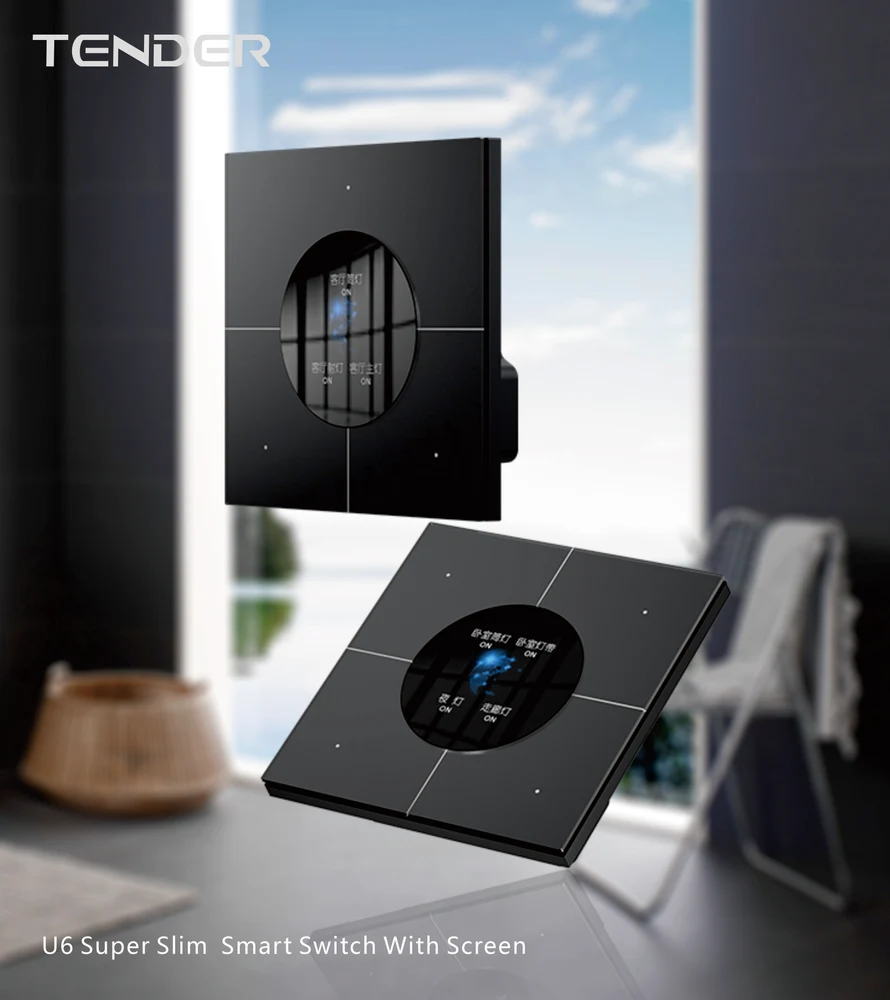 Slim Smart Switch with Screen