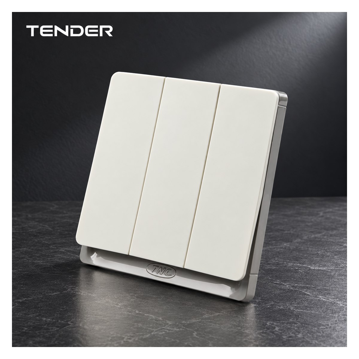 Q6 Three-button Wall Switch